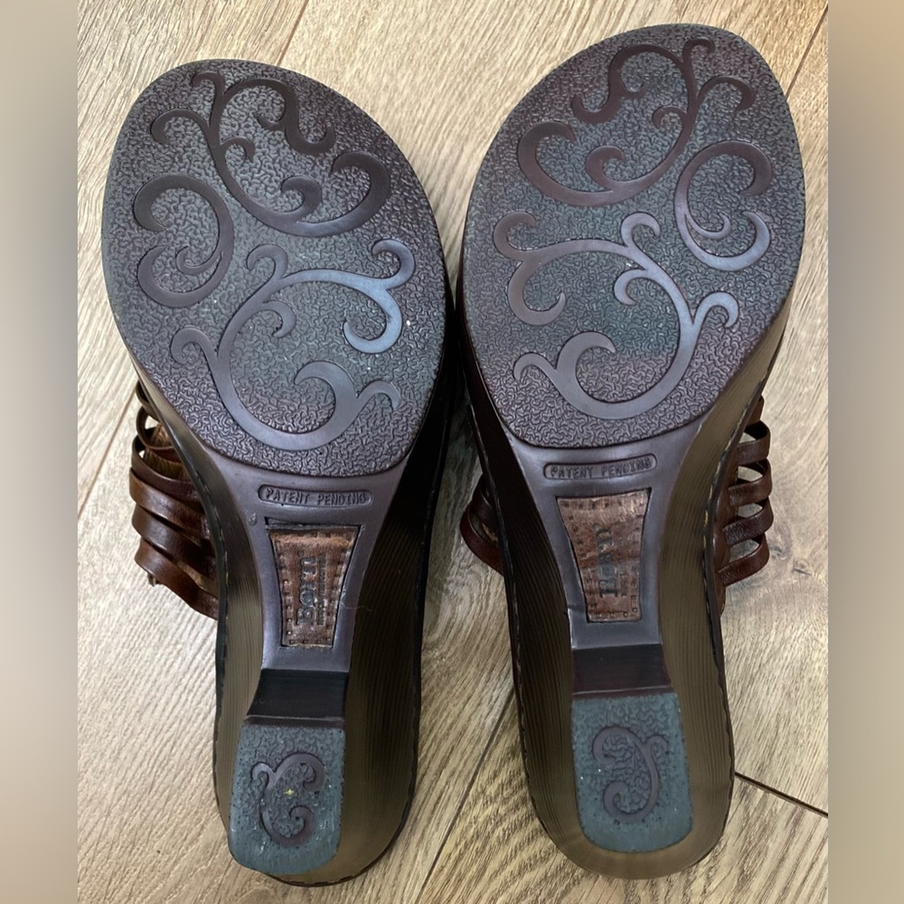 Born "Sordino" Clogs, Dark Brown, size 8 - Picture 10 of 13